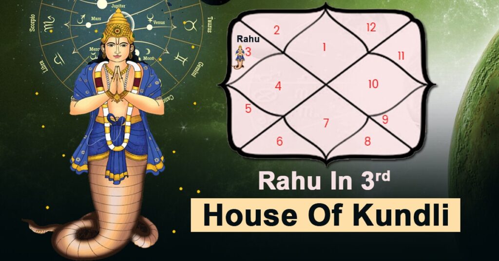 Rahu in 3rd house